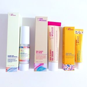 GOOD MOLECULES | Skincare Bundle | Eye Gel + Moisturizer + Clarify Gel-Cream